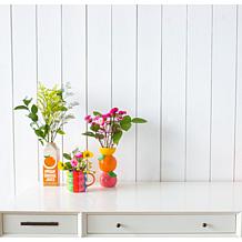 Ban.do Ceramic Vase - Stacked Citrus