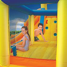 Banzai Inflatable Slide 'N Bounce Splash 3-Level Water Park