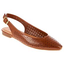 Baretraps Riva Bubble Tech Slingback Pointed Toe Flat