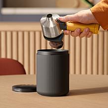 Baristina Grounds Bin, Black