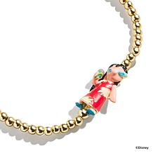BAUBLEBAR Disney Lilo Goldtone Beaded Pisa Stretch Bracelet