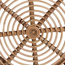 Baxton Studio Aliane Modern Bohemian Rattan Coffee Table