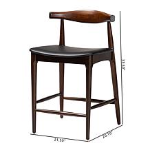 Baxton Studio Eira Counter Stool Set of 2
