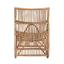 Baxton Studio Genera Modern Bohemian Natural Rattan Lounge Chair