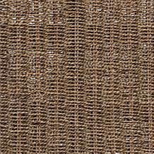 Baxton Studio Hermes Mid Century Natural Seagrass and Wood Bench