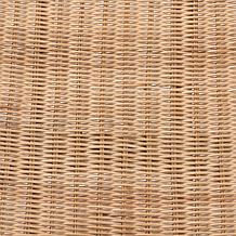 Baxton Studio Herrara Modern Bohemian Rattan Foldable Lounge Chair