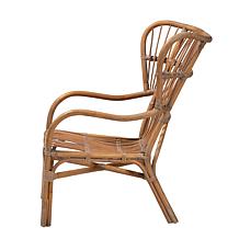Baxton Studio Lamaria Modern Bohemian Rattan Armchair