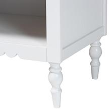 Baxton Studio Roni White Nightstand
