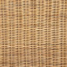 Baxton Studio Shamara Modern Bohemian Rattan and Wood Dining Chair