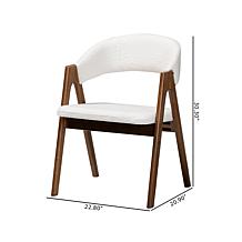 Baxton Studio Virden Dining Chair Set of 2