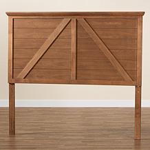 Baxton Studio Yorick Classic Wood Queen Size Headboard