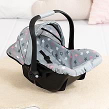Bayer Deluxe Doll Car Seat - Gray