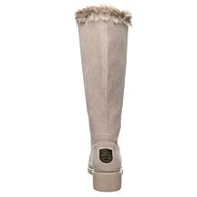 BEARPAW® Delancey Suede Tall Boot with Bear Coat