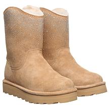 BEARPAW® Glam Platform Lo Suede Boot with Rain Repellent
