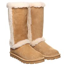 BEARPAW® Kendall Suede Tall Boot with Bear Coat