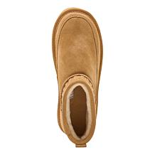 BEARPAW® Marabel Woven Shaft Suede Bootie with Rain & Stain Repellent