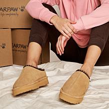 BEARPAW® Martis Suede Mule w/Rain & Stain Repellent