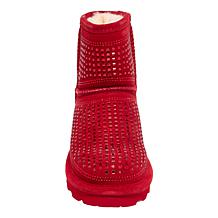 BEARPAW® Stassie Jeweled Suede Boot