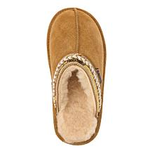 BEARPAW® Tanya Suede Embellished Slipper Mule