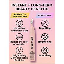 BeautyBio Prime & Brighten Set w/The Daily, Eyelighter & Pink Headband