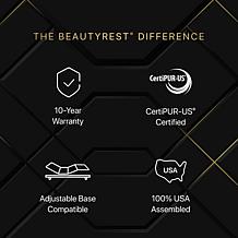 Beautyrest Black® Series Four 16" Hybrid Plush Apex Top Full Mattress