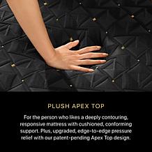 Beautyrest Black Series Four 16" Hybrid Plush Apex Top Mattress -Queen