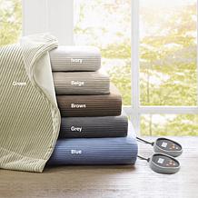 Beautyrest Electric Micro Fleece Heated Blanket Heated Blanket Ivor...