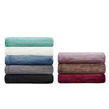 Beautyrest Heated Plush Blanket - Black King