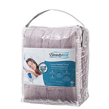 Beautyrest Heated Plush Microlight Oversized Throw