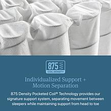 Beautyrest® Mattress with 875-Density Pocketed Coil® Technology-Twin