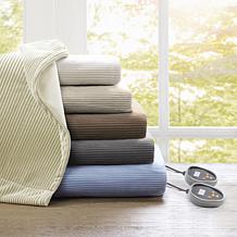Beautyrest Washable Fleece Electric Blanket - King/Gray