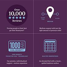 Beautyrest World Class Level Four Medium Support Mattress