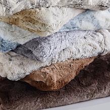 Beautyrest Zuri Oversized Faux Fur Heated Throw 50" x 70"