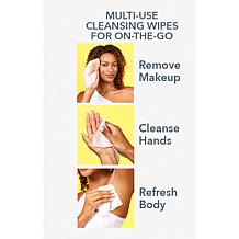 Beekman 1802 30-Count Goat Milk Facial Cleansing Wipes 4pk Lavender AS