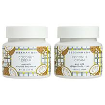 Beekman 1802 Goat Milk Coconut Cream Whipped Body Cream 2-pack | HSN