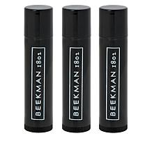 Beekman 1802 Goat Milk Lip Balm 3-Piece Set - Sunshine Lemon