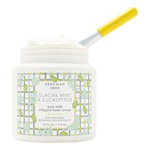 Beekman 1802 Supersize Goat Milk Glacial Mint Body Cream w/ Spatula AS