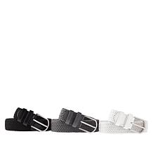 Bell & Howell 3-pack Stretch Belt Set