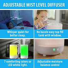 Bell & Howell Top Fill Color-Changing Humidifier
