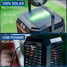 Bell + Howell Solar Lantern and Bug Zapper with LED Light