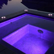 Bell + Howell Square Mosaic Solar Disk Lights 4-pack