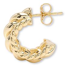 Bellezza Bronze 3-Row Huggie Hoop Earrings