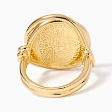 Bellezza Bronze Black Onyx Wrapped Ring