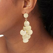 Bellezza Bronze Bubble Chandelier Earrings 