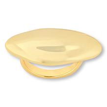 Bellezza Bronze Polished Placket Ring