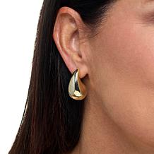 Bellezza Bronze Small Puffy Button Stud Earrings 3-piece Set