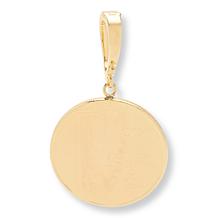 Bellezza Lira Coin Bronze Inspirational Enhancer Pendant