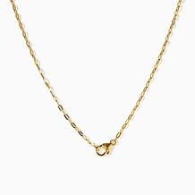 Bellezza Virgin Mary Lace Oval Pendant Necklace