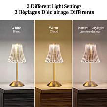 Bell+Howell 2-pack Rechargeable Lamps with Touch Control