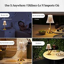 Bell+Howell 2-pack Rechargeable Lamps with Touch Control